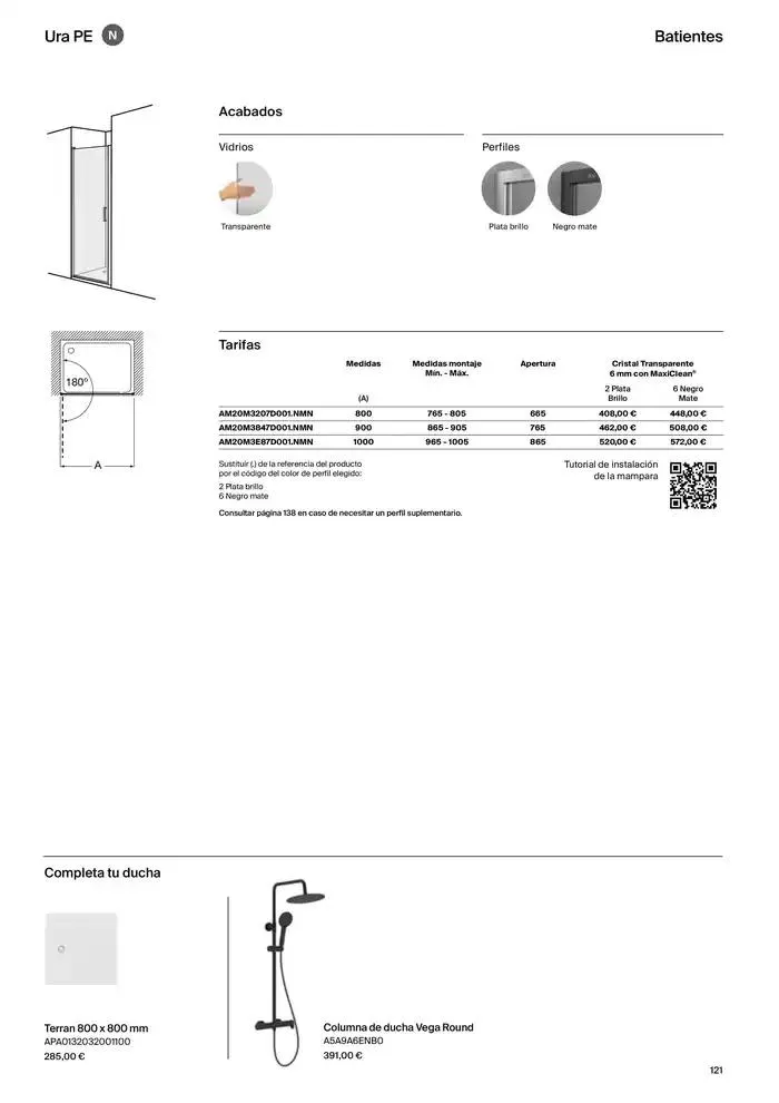 Catálogo de Mamparas de Baño 9 de enero al 31 de diciembre 2025 - Página 123
