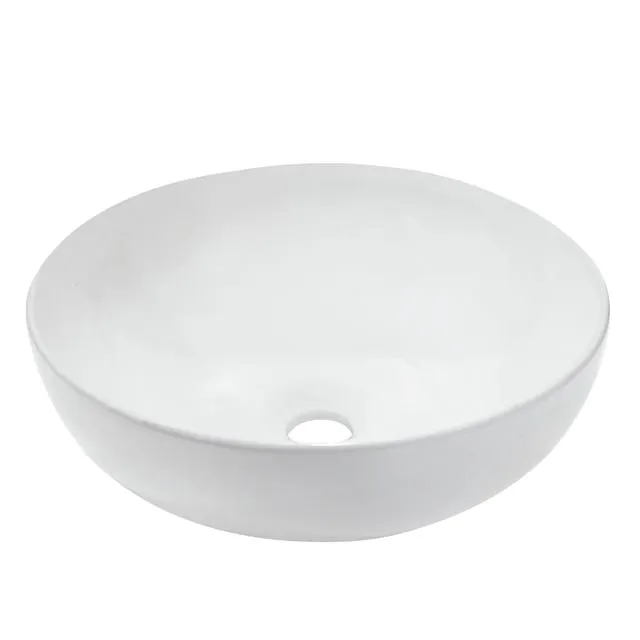 Lavabo Essential blanco 38x12.5x38 cm