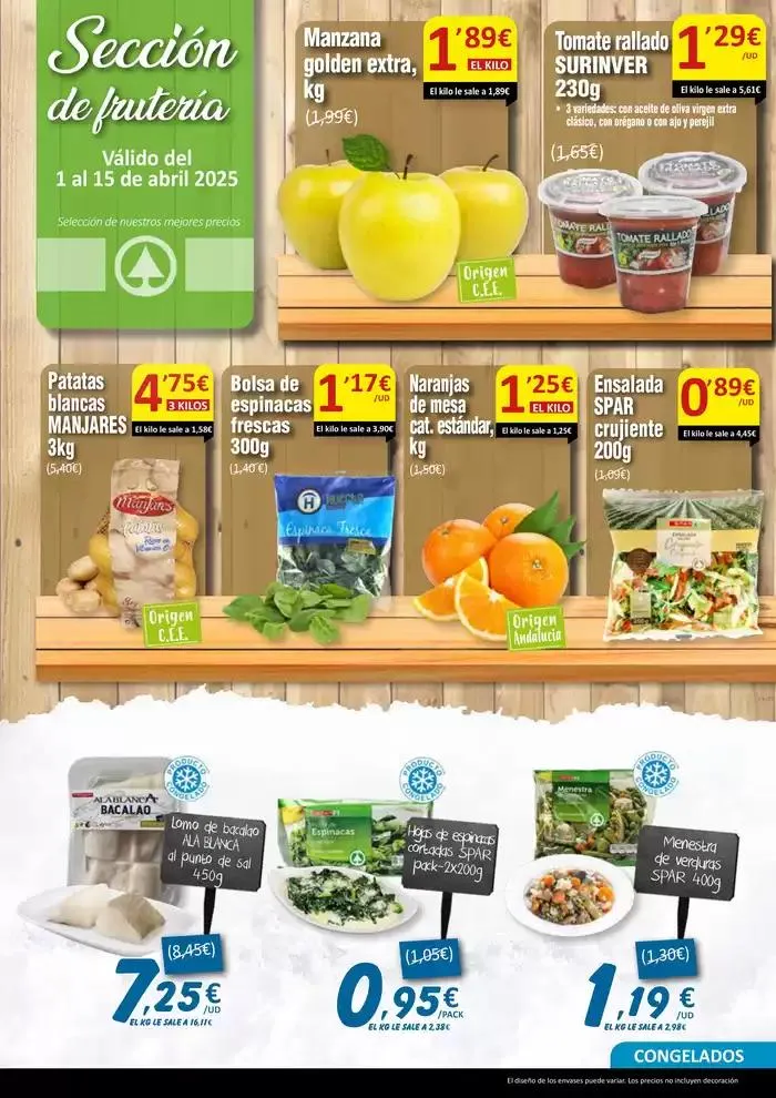 Catálogo de Cada día 1 Precio Bomba descúbrelo en el interio 1 de abril al 15 de abril 2025 - Página 7