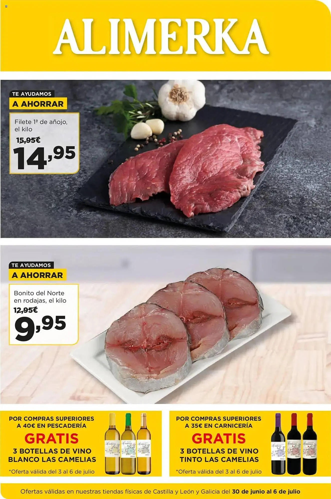 Catálogo de Folleto Alimerka 30 de junio al 6 de julio 2025 - Página 1