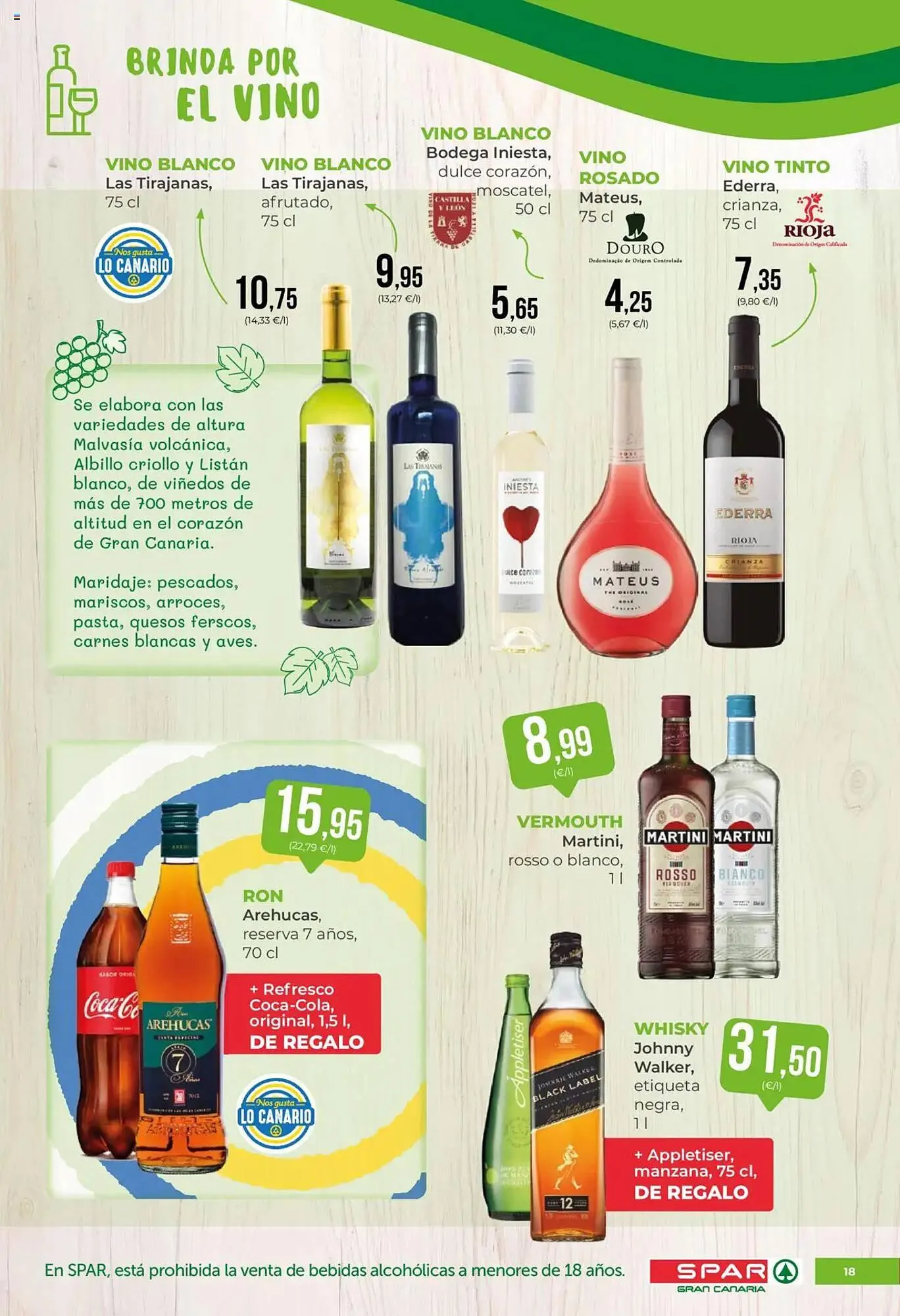 Catálogo de Folleto SPAR Gran Canaria 27 de junio al 10 de julio 2025 - Página 18