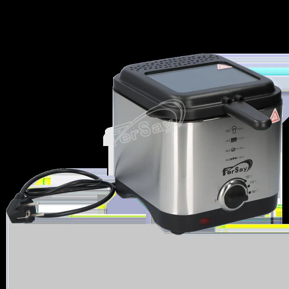 Freidora de 1,5L desmontable