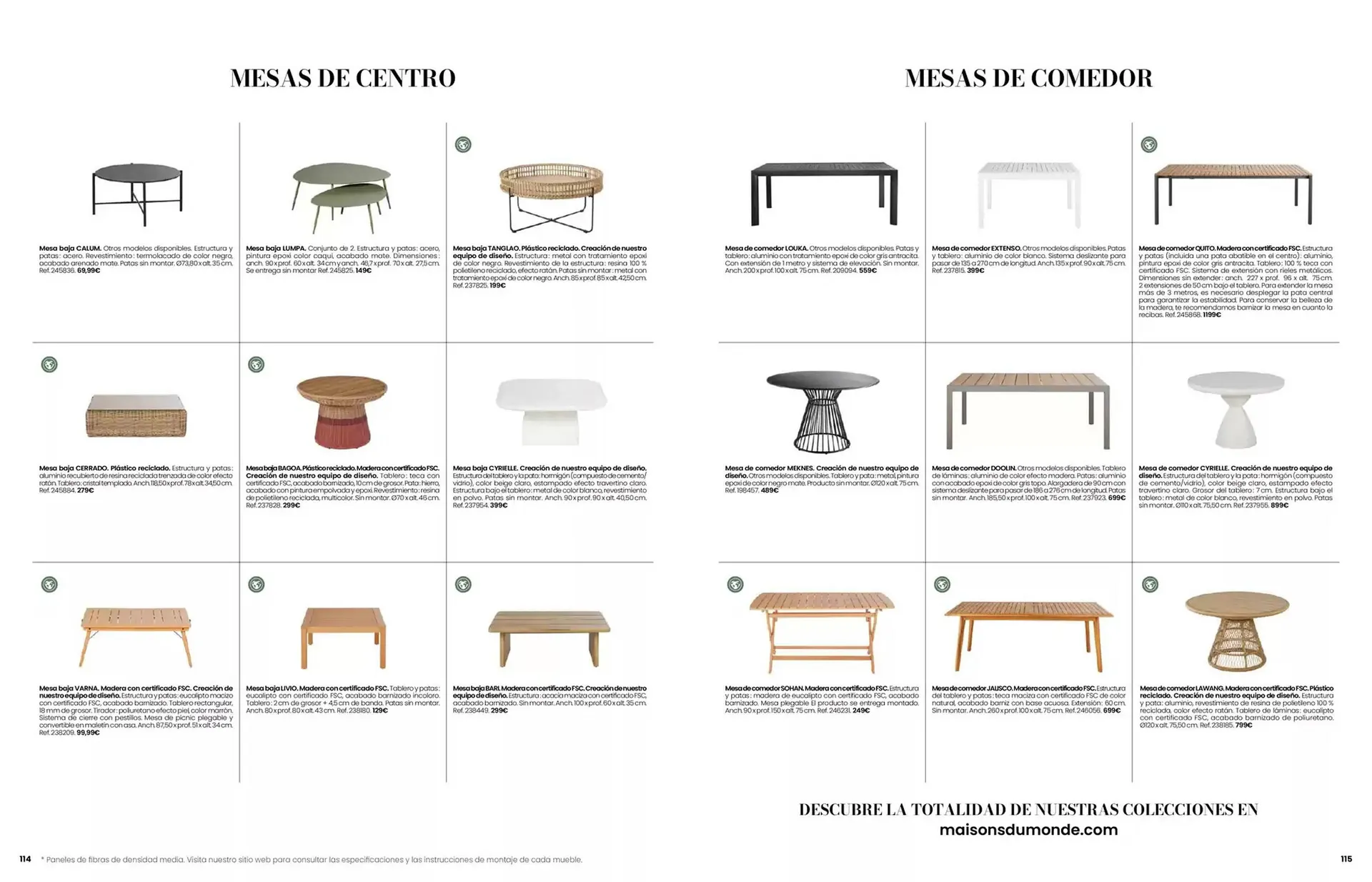 Catálogo de Folleto Maisons du Monde 18 de marzo al 31 de agosto 2025 - Página 59