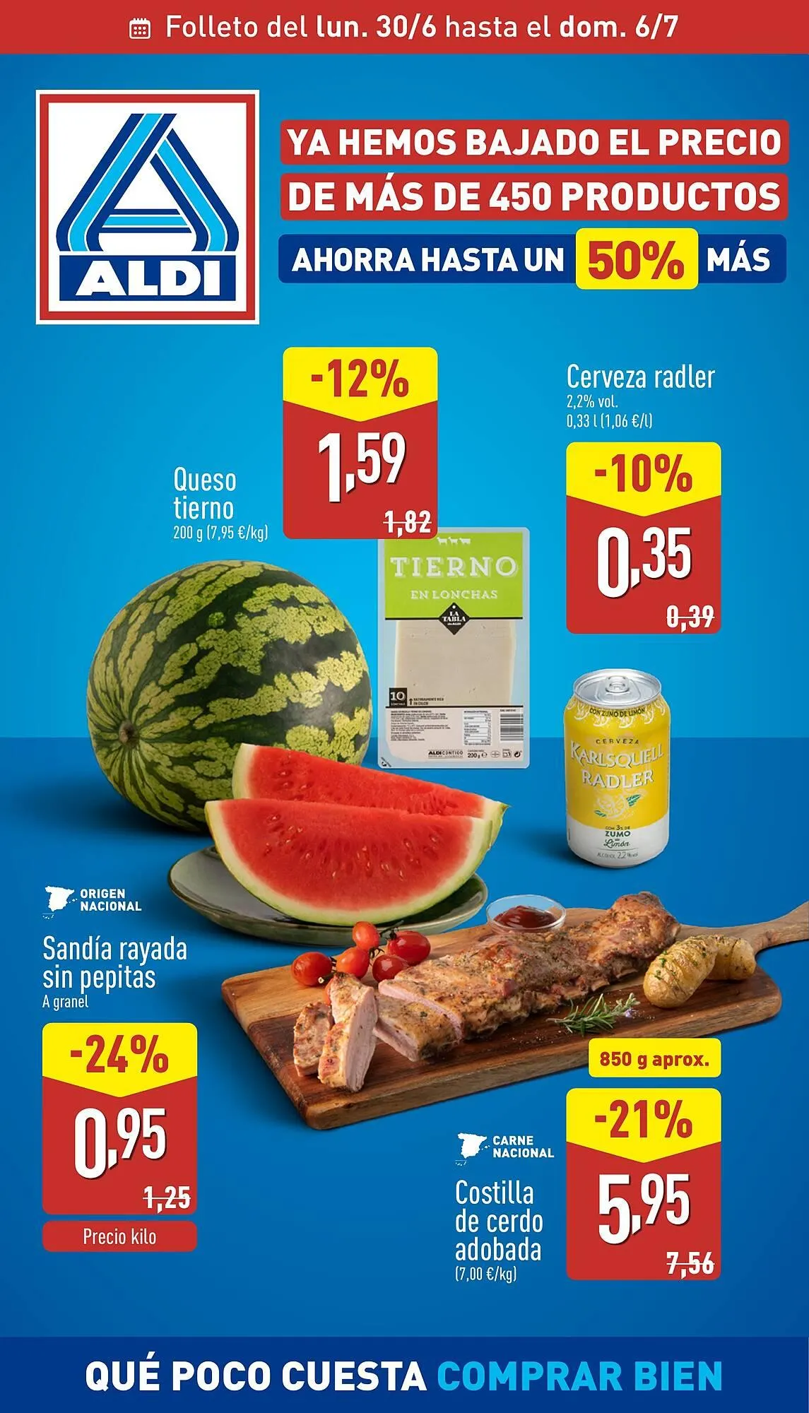 Catálogo de Folleto ALDI 30 de junio al 6 de julio 2025 - Página 1