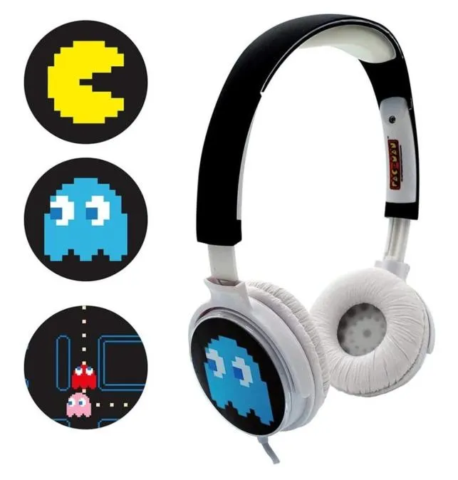 CASCOS STEREO PAC-MAN zab