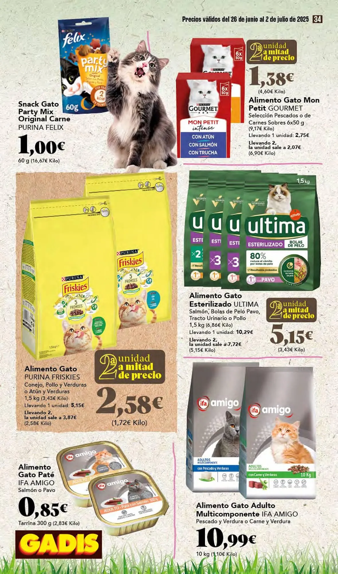 Catálogo de Folleto Gadis 26 de junio al 2 de julio 2025 - Página 34