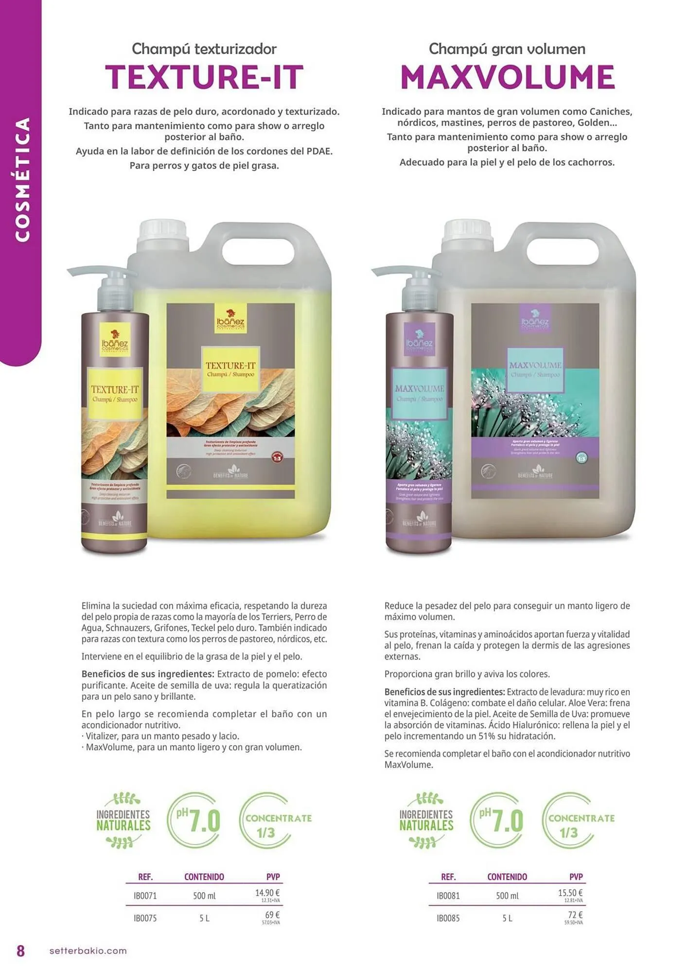 Catálogo de Folleto Setter Bakio 13 de junio al 31 de diciembre 2026 - Página 8