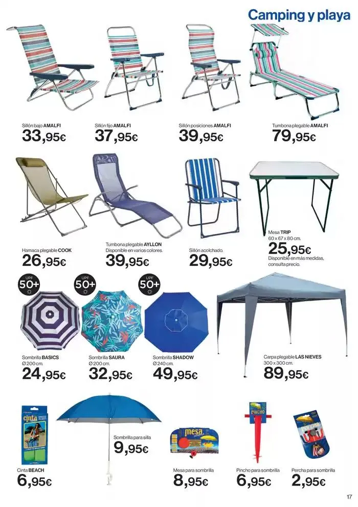 Catálogo de PREPARADOS PARA EL BUEN TIEMPO 7 de mayo al 26 de junio 2025 - Página 17