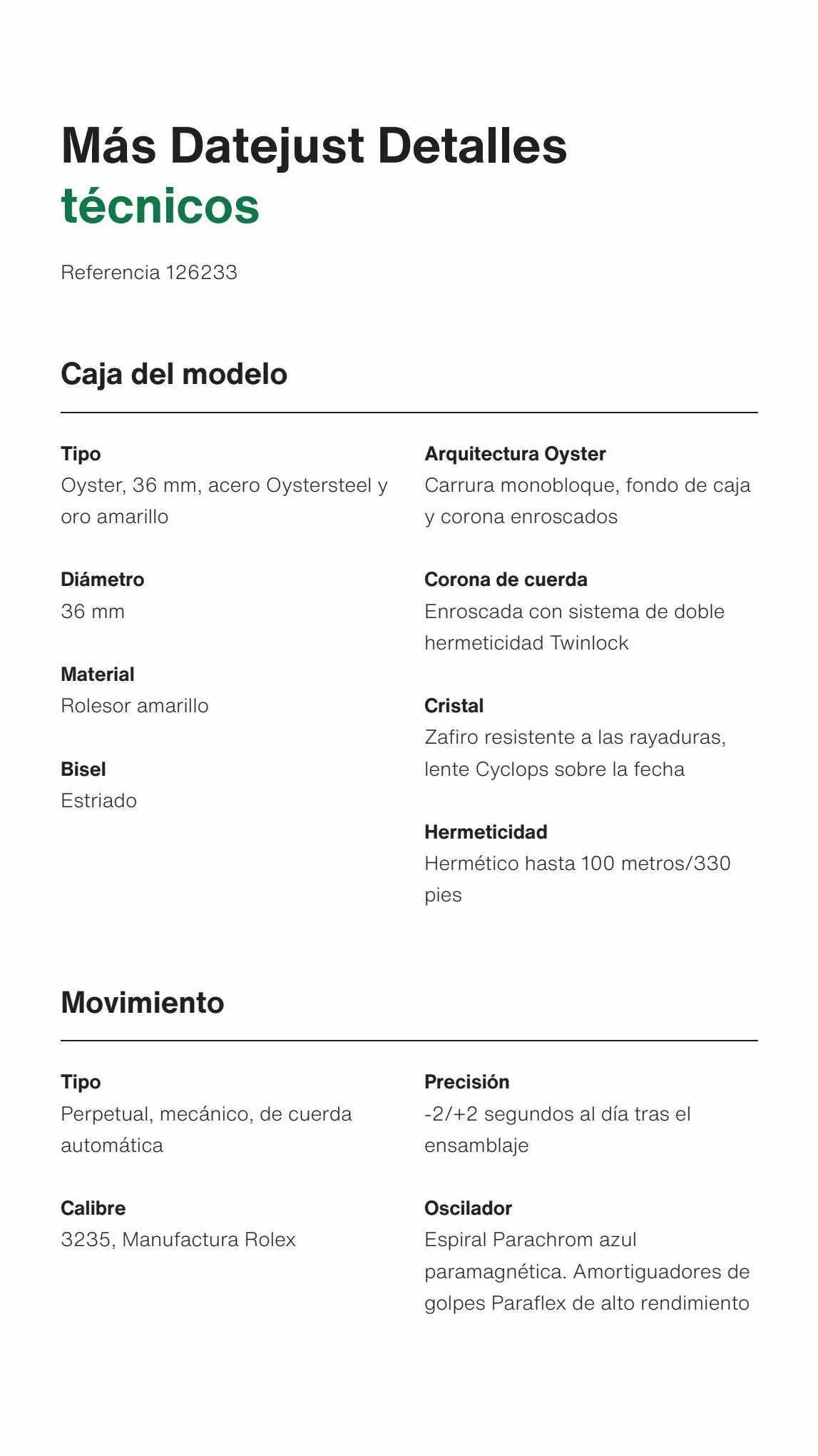 Catálogo de Rolex Folleto 14 de julio al 31 de diciembre 2023 - Página 9