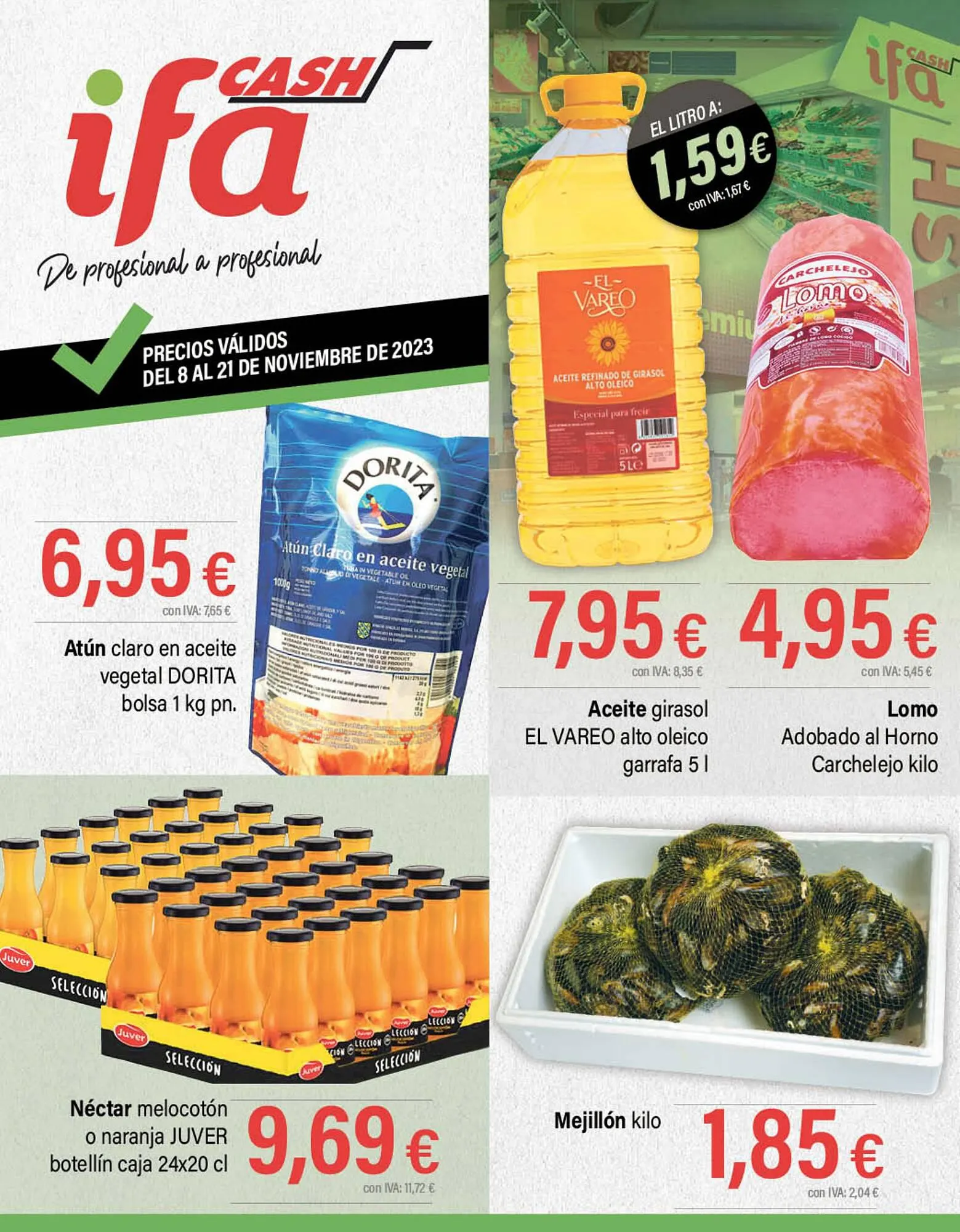 Catálogo de Folleto Cash Ifa 8 de noviembre al 21 de noviembre 2023 - Página 1