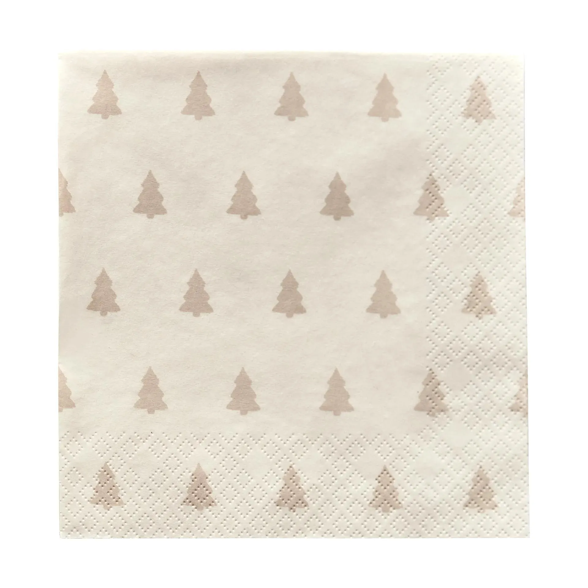 Servilletas Linen trees 33x33 cm 20 unidades arena