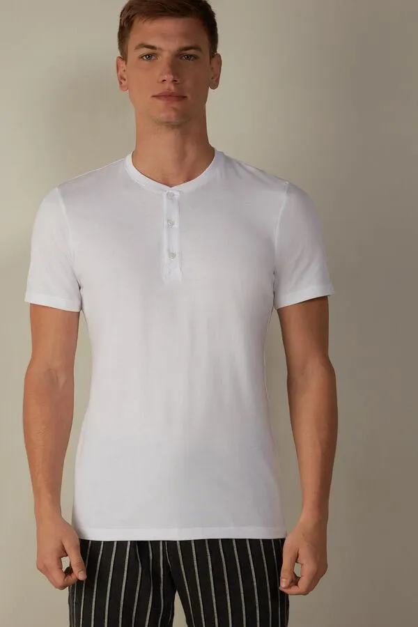 Short-Sleeved Supima® Cotton Shirt