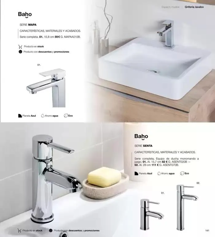 Catálogo de Catálogo de baños 24/25 2 de enero al 31 de agosto 2025 - Página 46