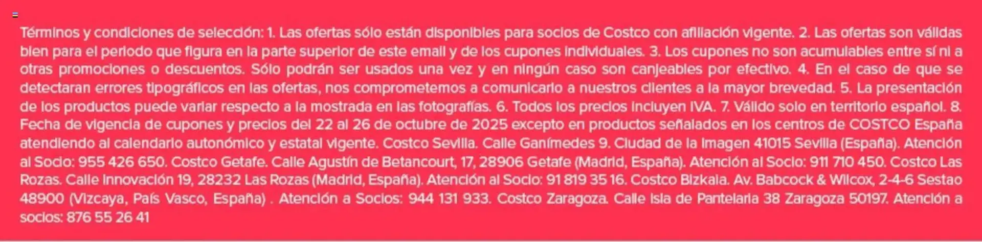 Catálogo de Catálogo Costco 22 de octubre al 26 de octubre 2025 - Página 16