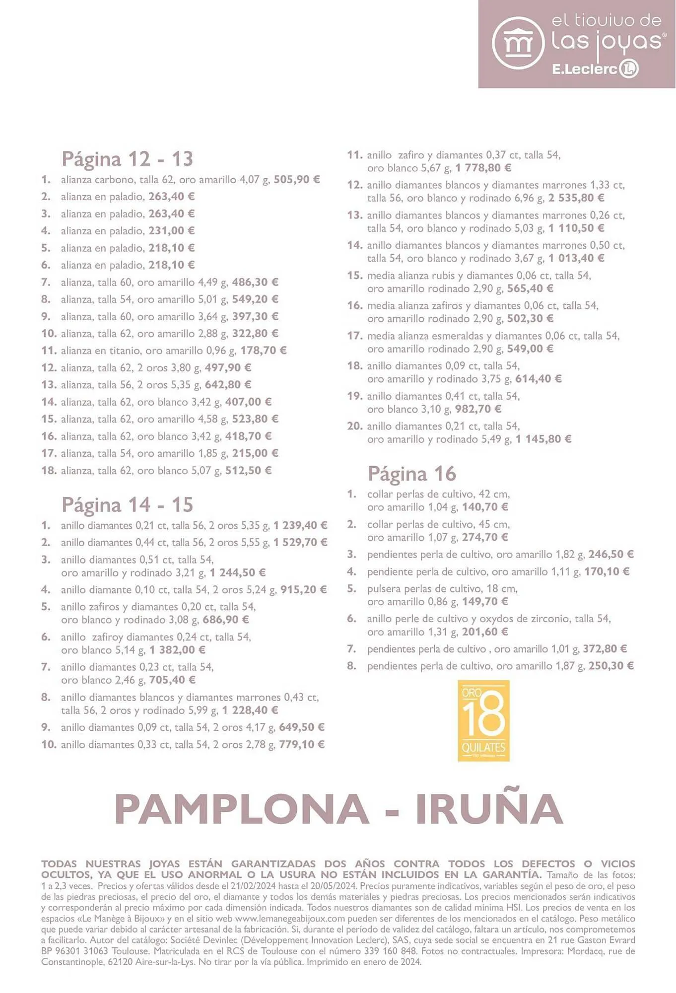 Catálogo de Folleto E.Leclerc 23 de febrero al 31 de diciembre 2024 - Página 17