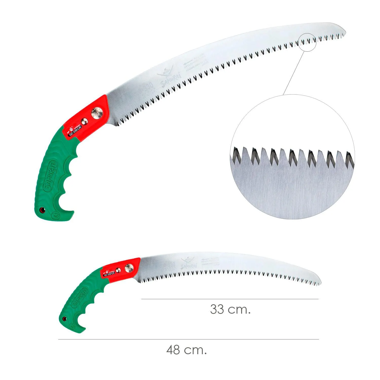 Serrucho Samurai GC Curvo 330 mm.