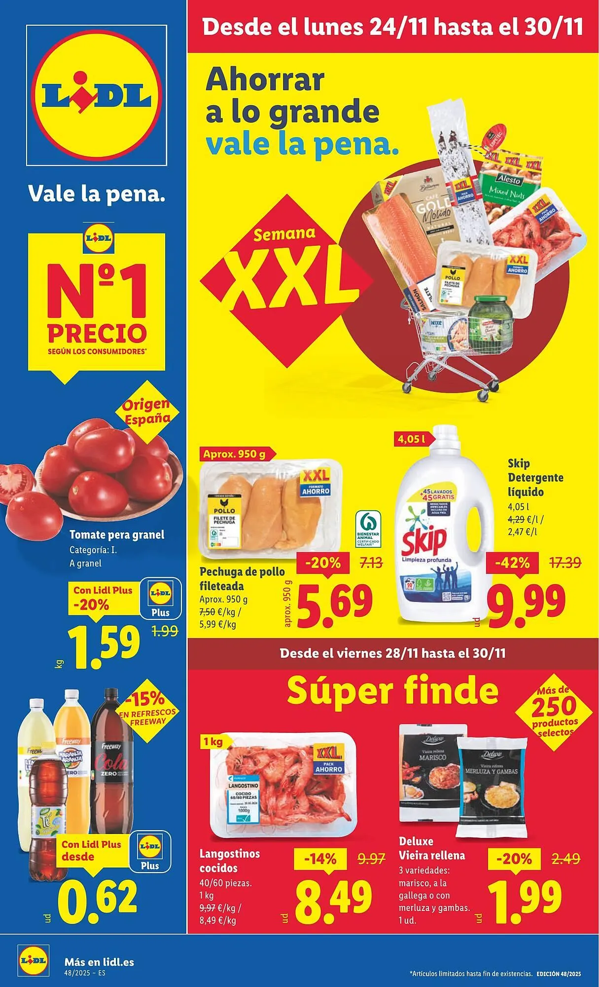 Catálogo de Catálogo Lidl 24 de noviembre al 30 de noviembre 2025 - Página 1