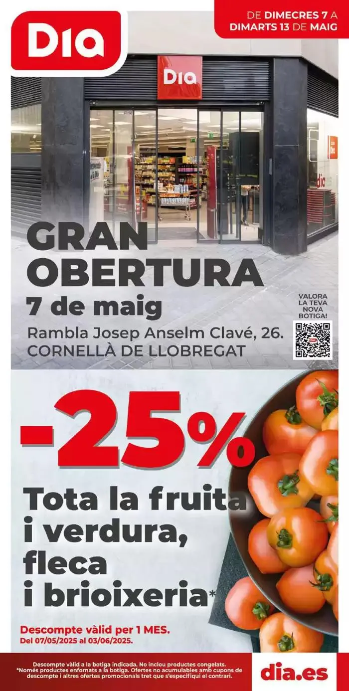 Catálogo de Gran apertura Dia del 7 al 13 de mayo 7 de mayo al 13 de mayo 2025 - Página 1