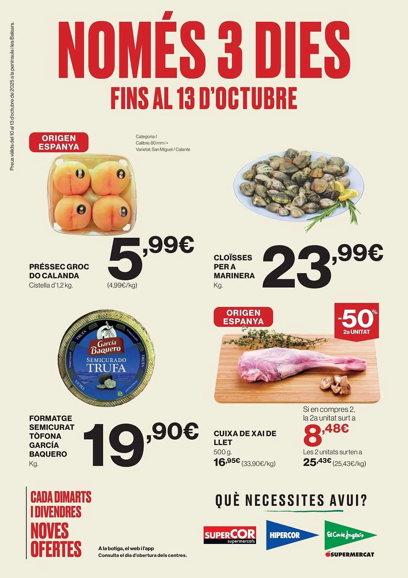 Catálogo de Catálogo Hipercor 10 de octubre al 13 de octubre 2025 - Página 1