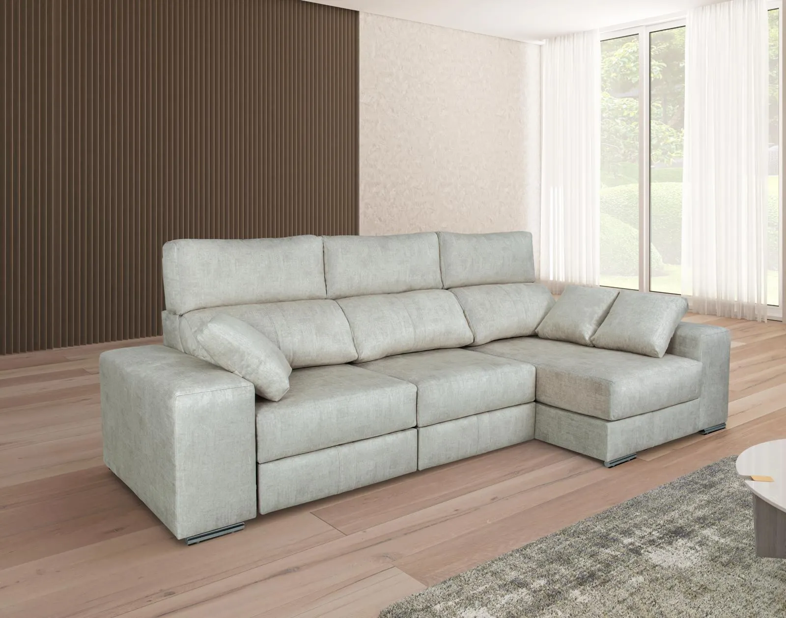 CHAISE LONGUE MOD. ZAIRE DE 270 cms.