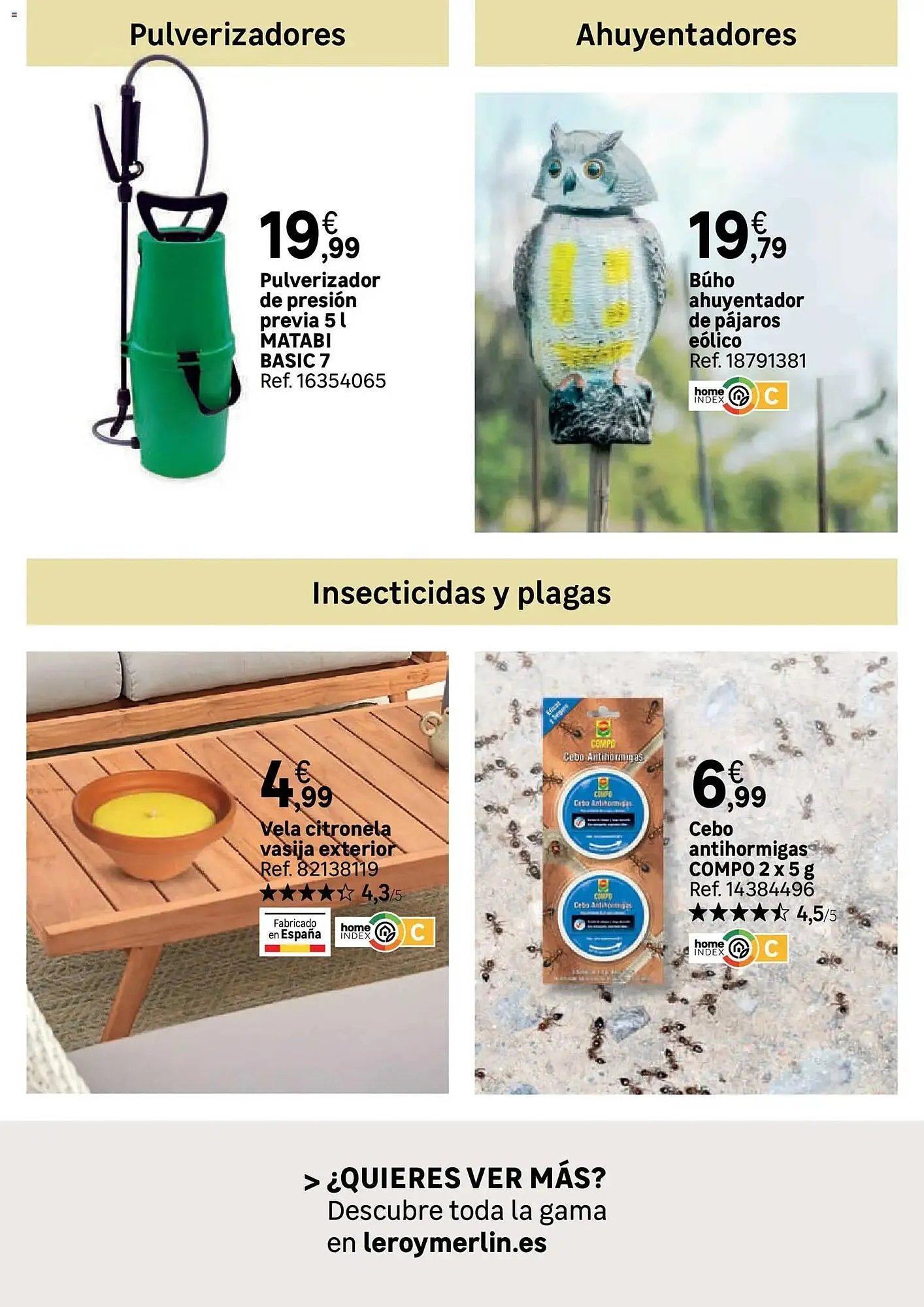 Catálogo de Catálogo Leroy Merlin 24 de marzo al 22 de junio 2026 - Página 114