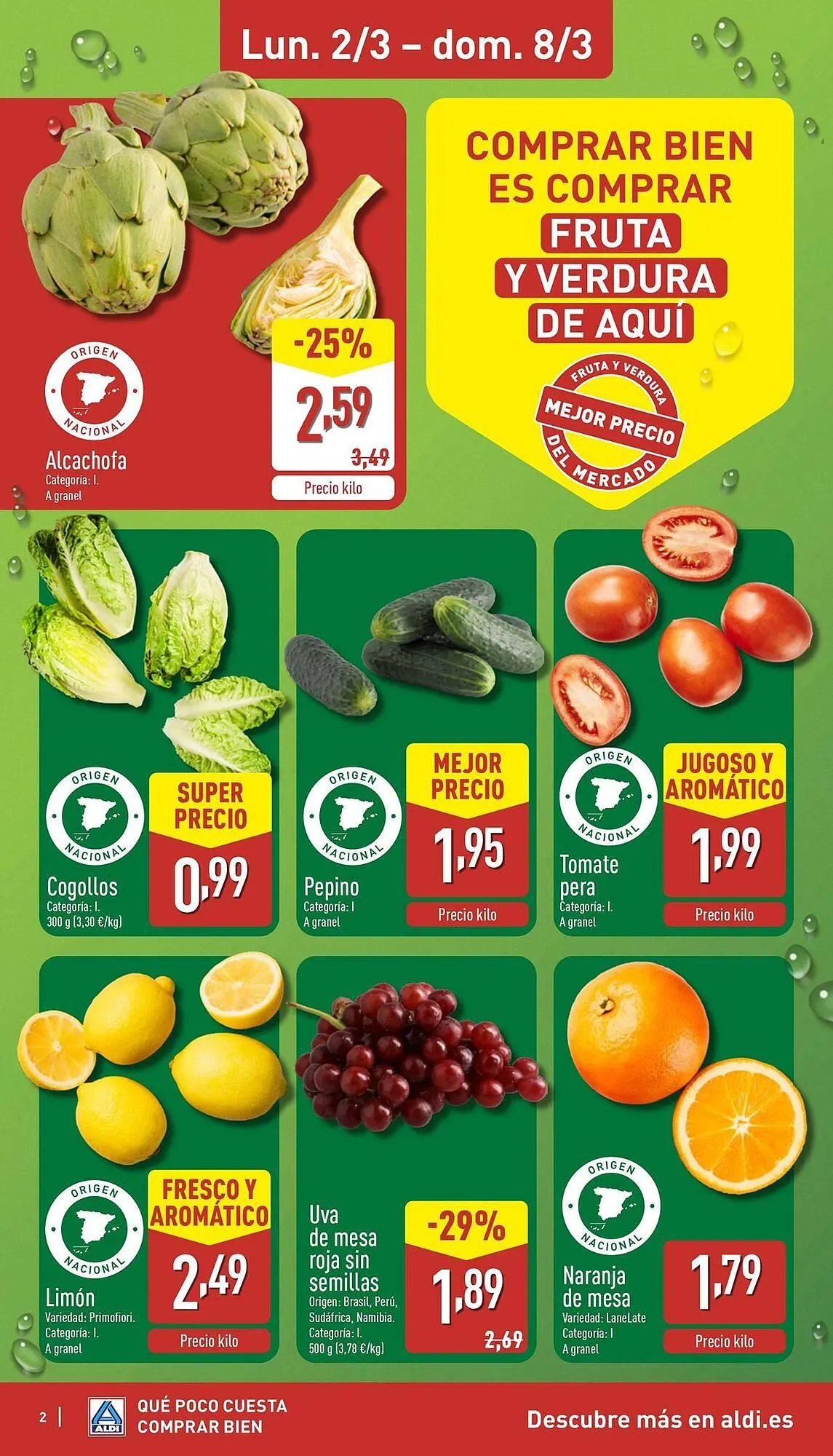 Catálogo de Folleto ALDI 2 de marzo al 8 de marzo 2026 - Página 2