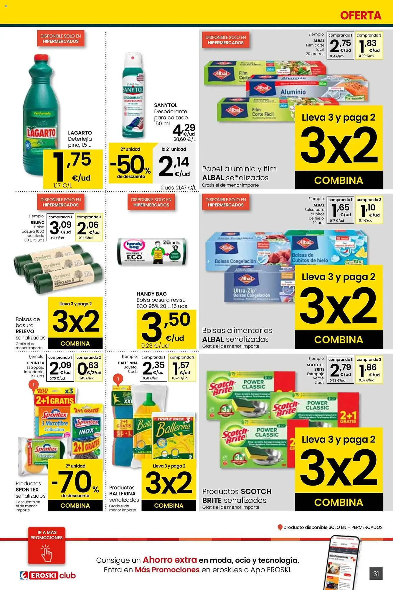 Catálogo de Folleto Eroski 5 de enero al 13 de enero 2026 - Página 31