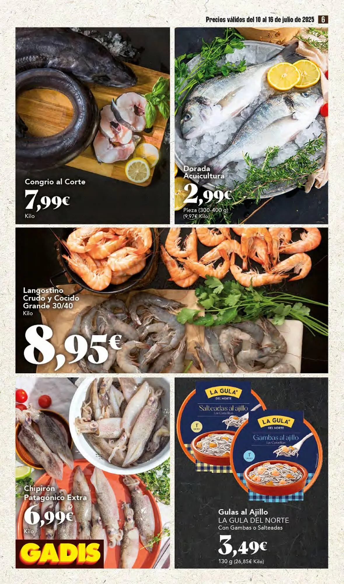 Catálogo de Folleto Gadis 10 de julio al 16 de julio 2025 - Página 6