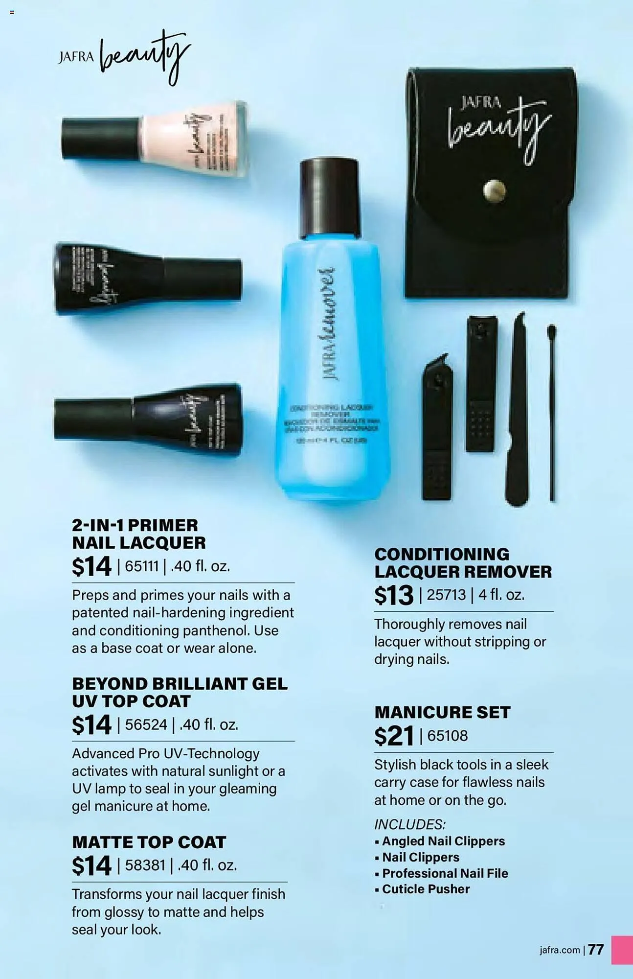 Catálogo de Folleto JAFRA 1 de agosto al 31 de diciembre 2024 - Página 77