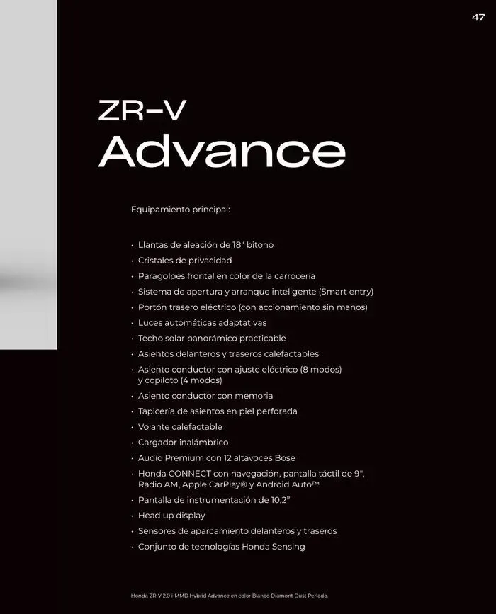 Catálogo de Catálogo ZR-V 6 de marzo al 30 de junio 2025 - Página 47