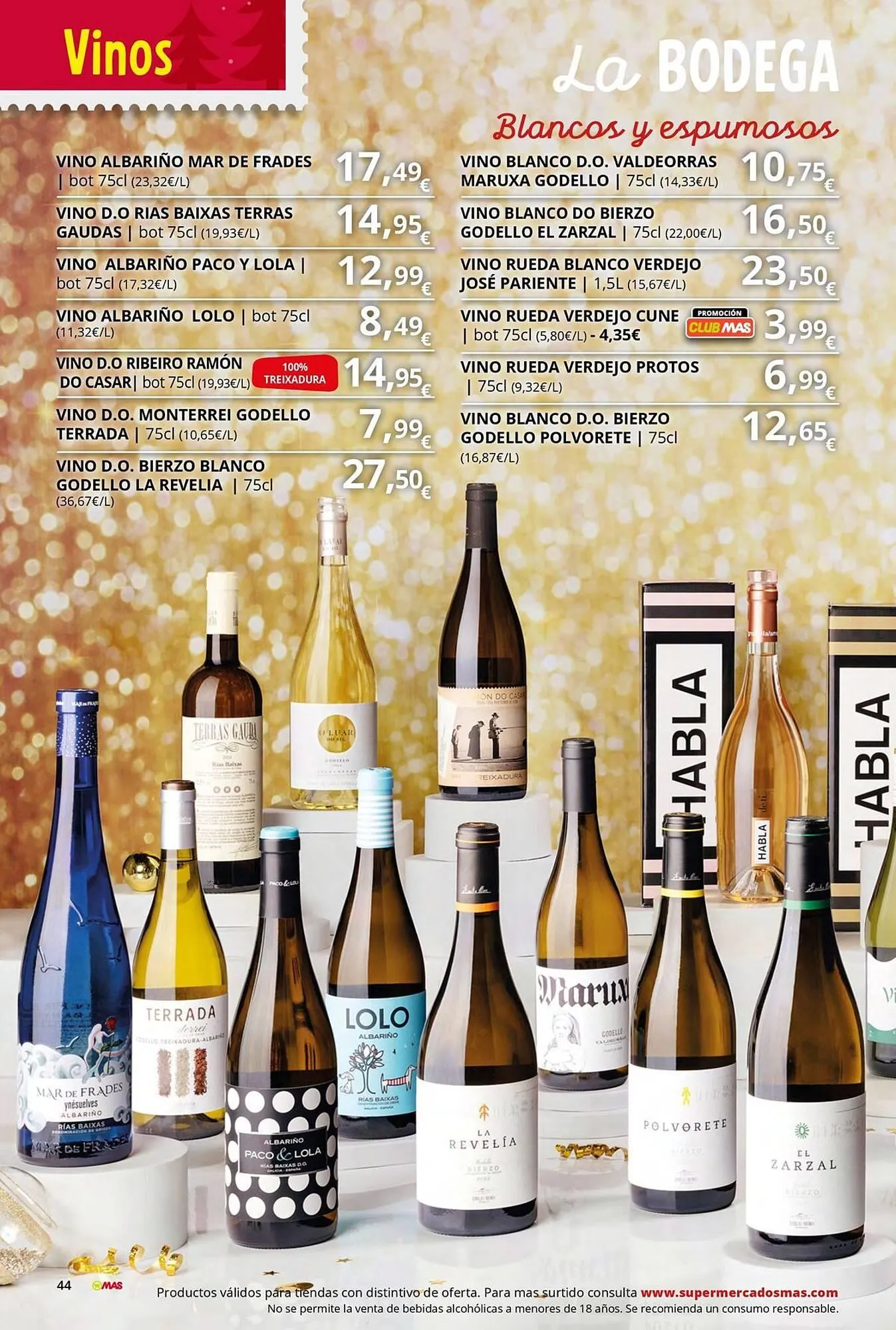Catálogo de Folleto Supermercados MAS 28 de noviembre al 31 de diciembre 2025 - Página 44