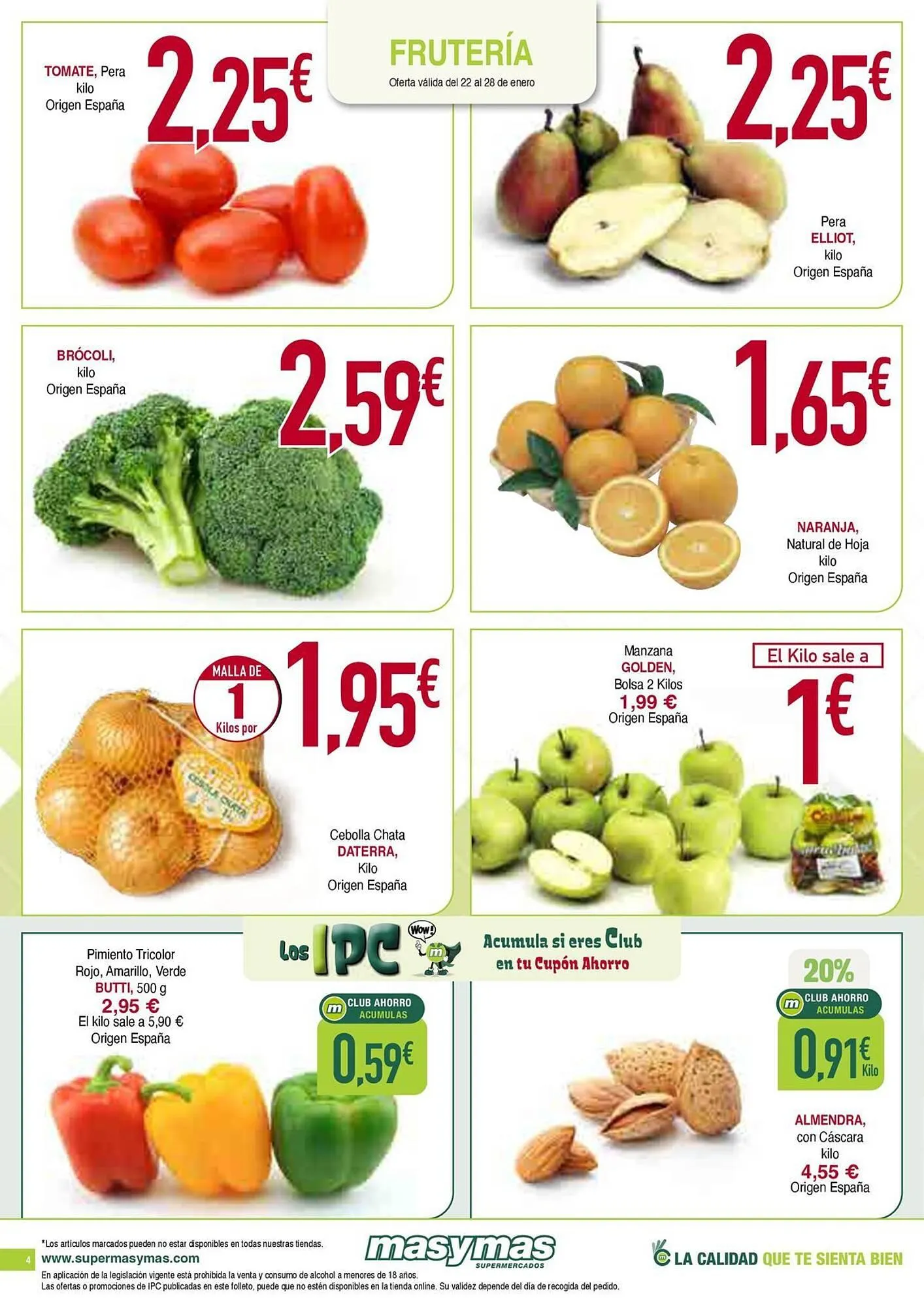 Catálogo de Folleto Masymas 22 de enero al 28 de enero 2026 - Página 4