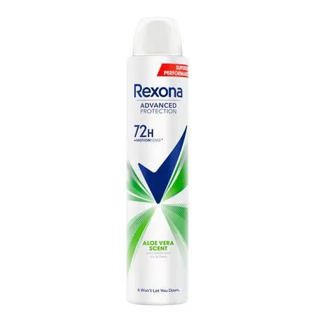 Desodorante en spray 72h Rexona 200ml aloe vera