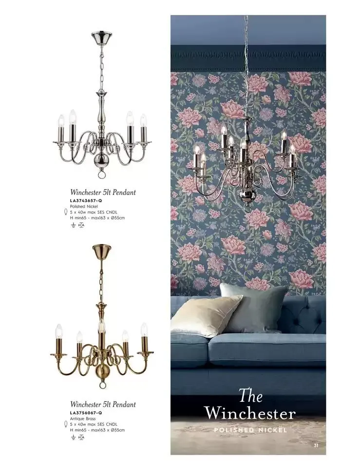 Catálogo de Lighting & Mirror Collection 12 de marzo al 31 de agosto 2025 - Página 33