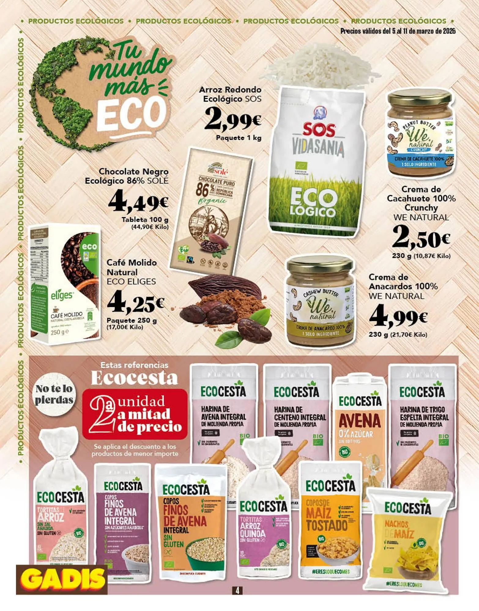 Catálogo de Folleto Gadis 5 de marzo al 11 de marzo 2026 - Página 4