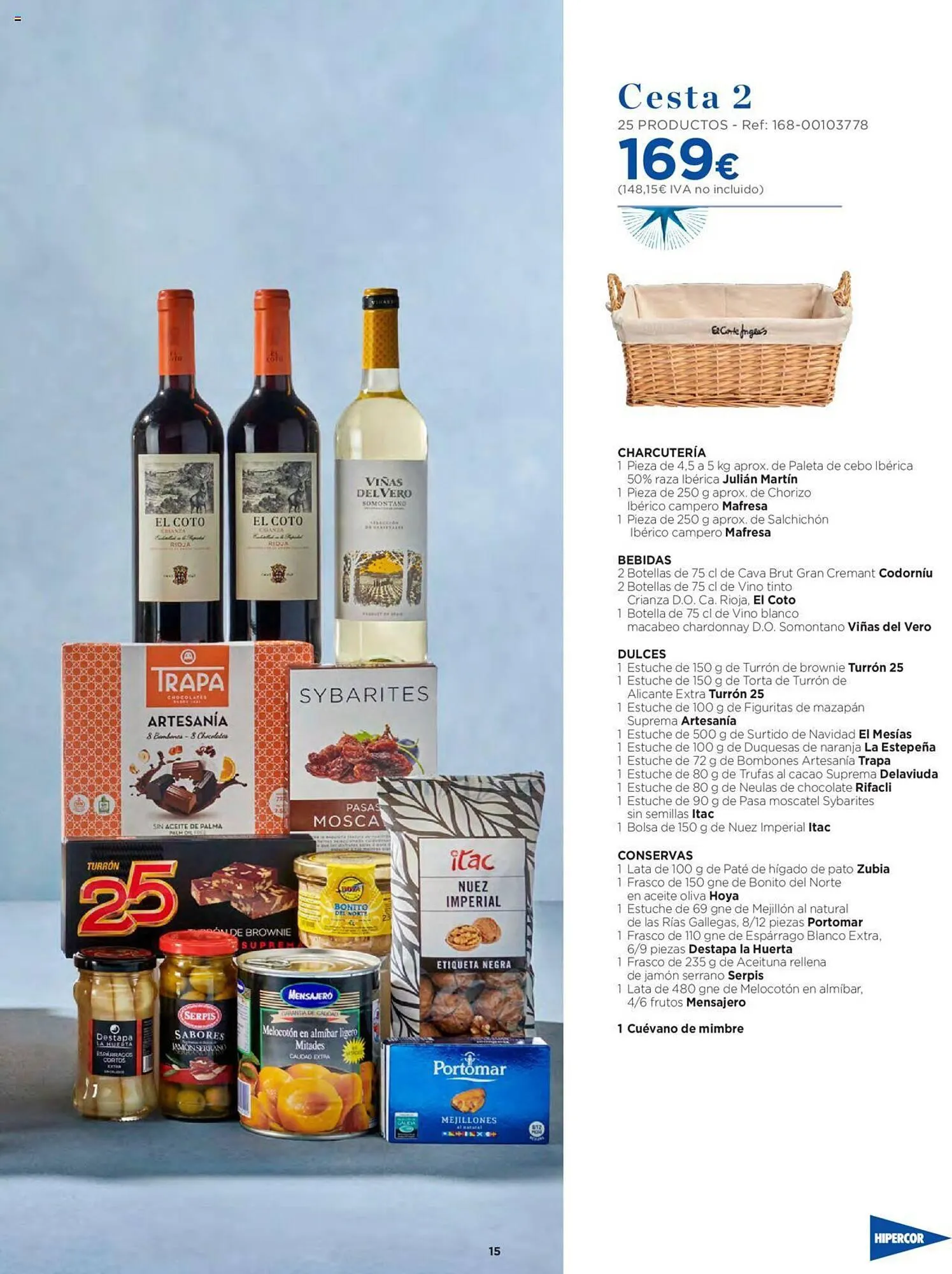 Catálogo de Folleto Hipercor 1 de noviembre al 5 de enero 2024 - Página 15