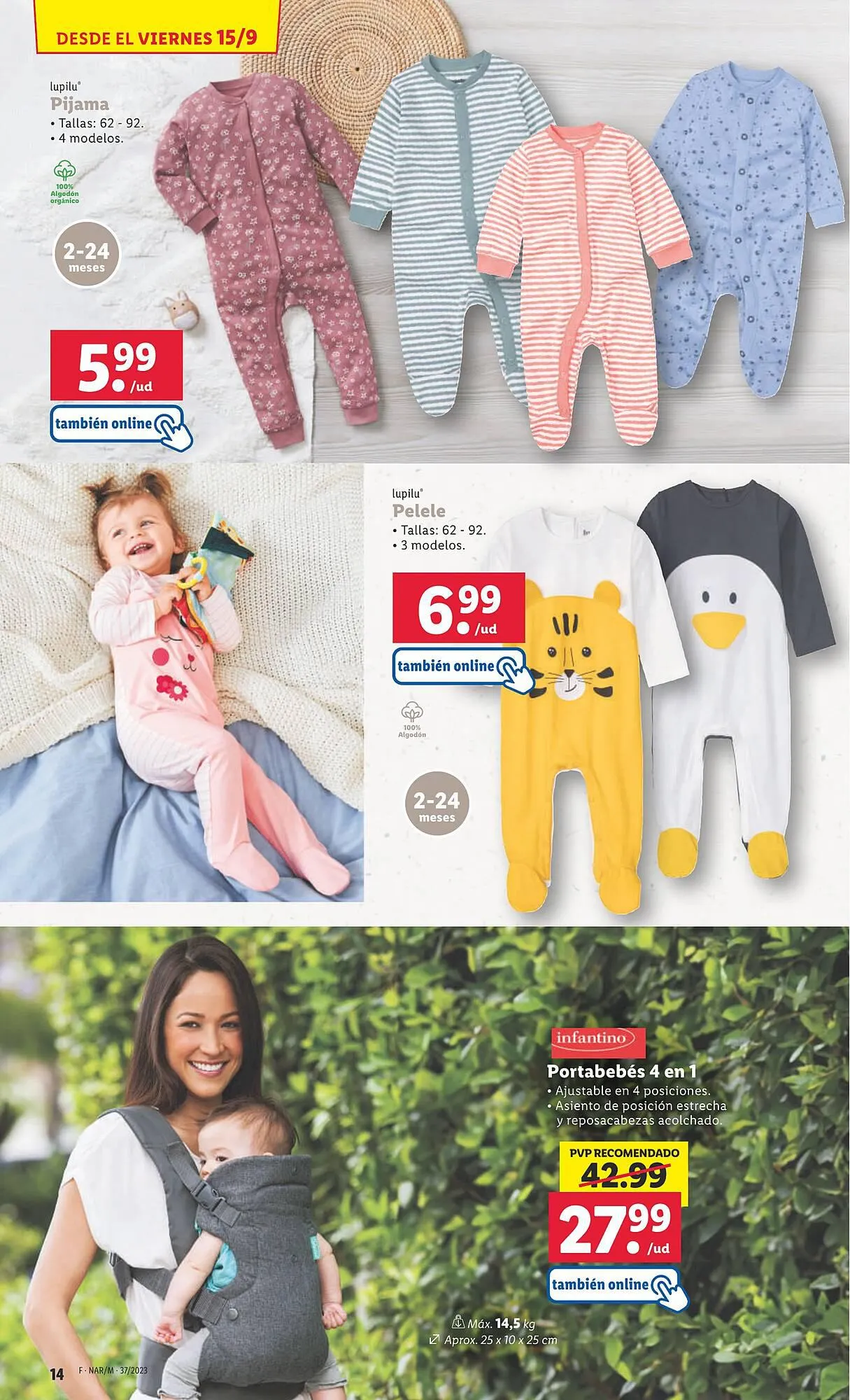 Catálogo de Folleto Lidl 11 de septiembre al 17 de septiembre 2023 - Página 14