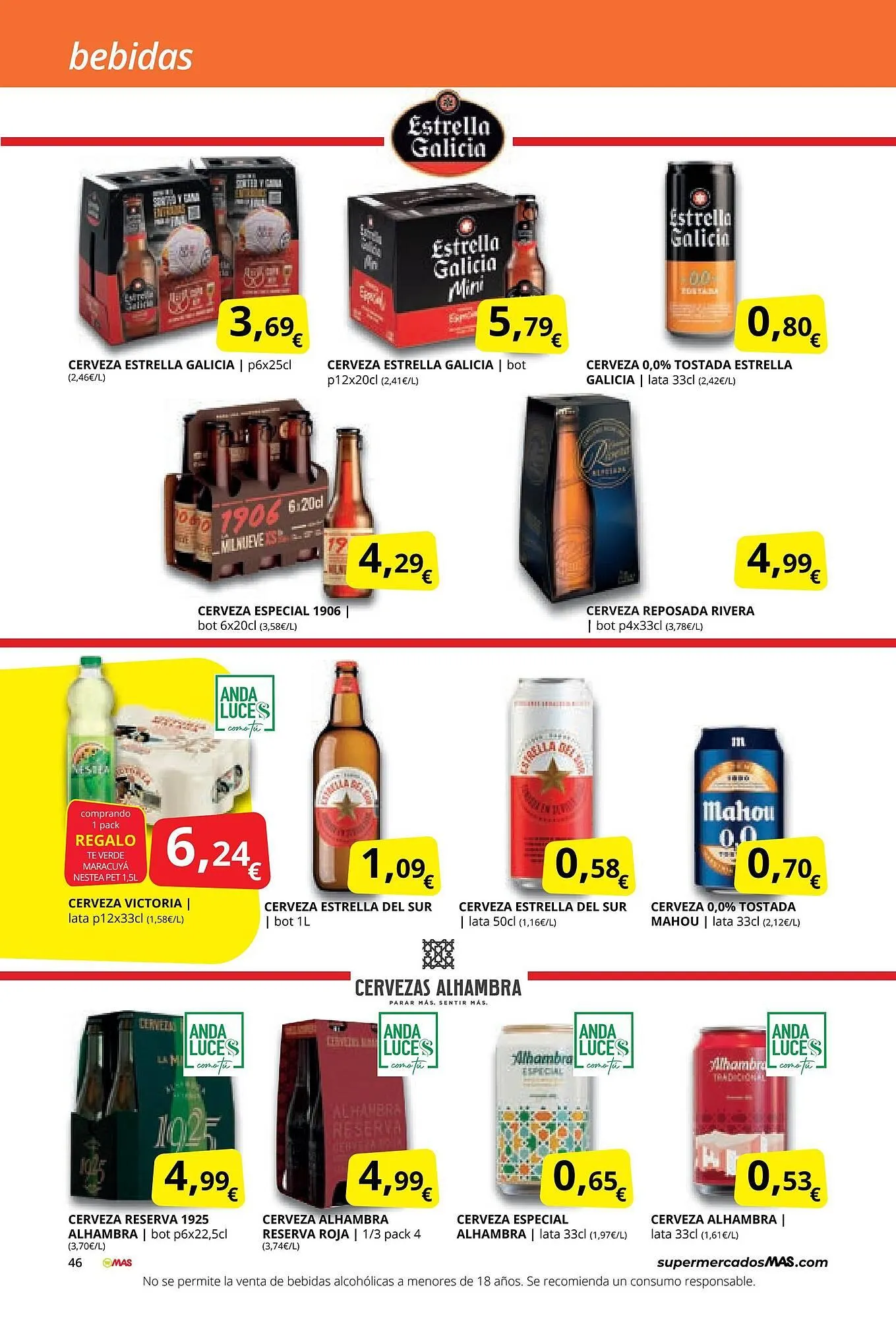 Catálogo de Folleto Supermercados MAS 3 de marzo al 26 de marzo 2026 - Página 46