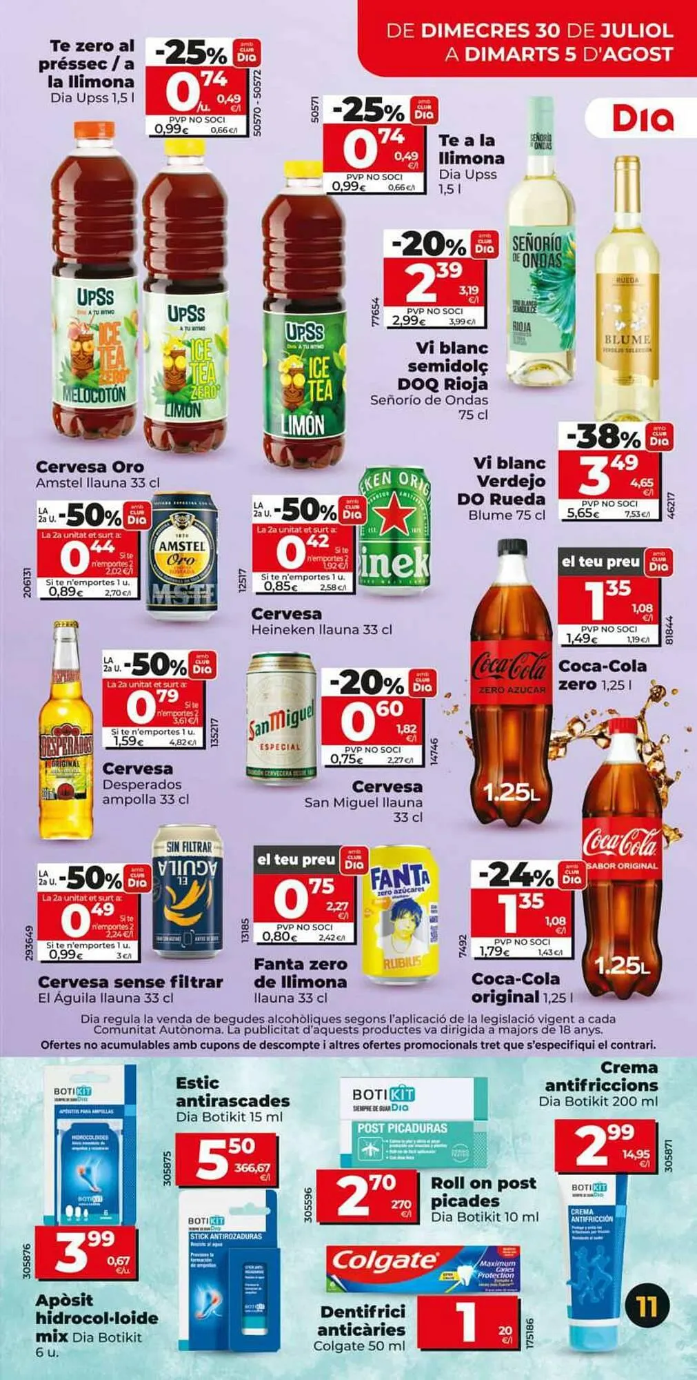 Catálogo de Folleto Dia 30 de julio al 5 de agosto 2025 - Página 11