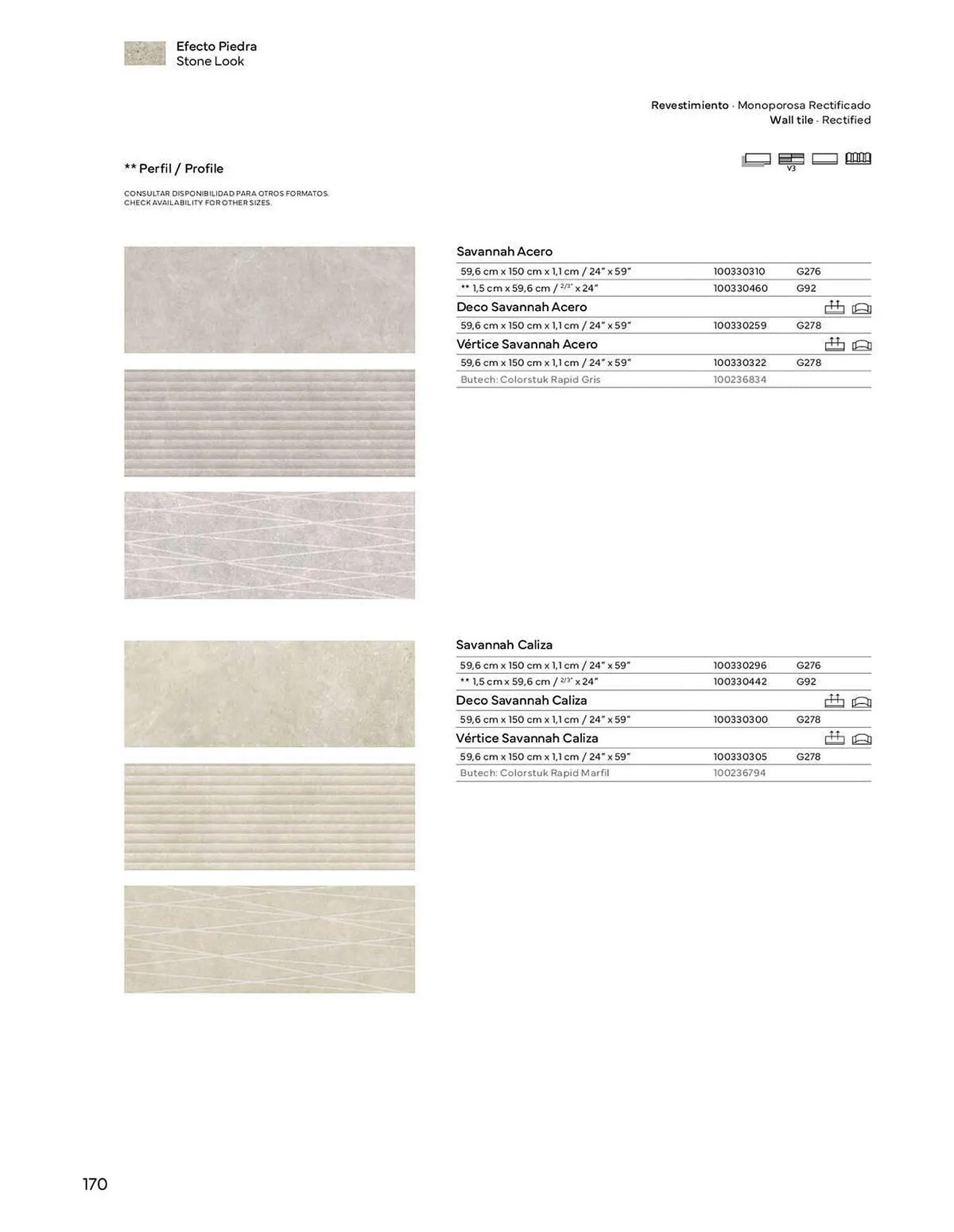 Catálogo de Folleto Porcelanosa 4 de enero al 1 de enero 2024 - Página 172