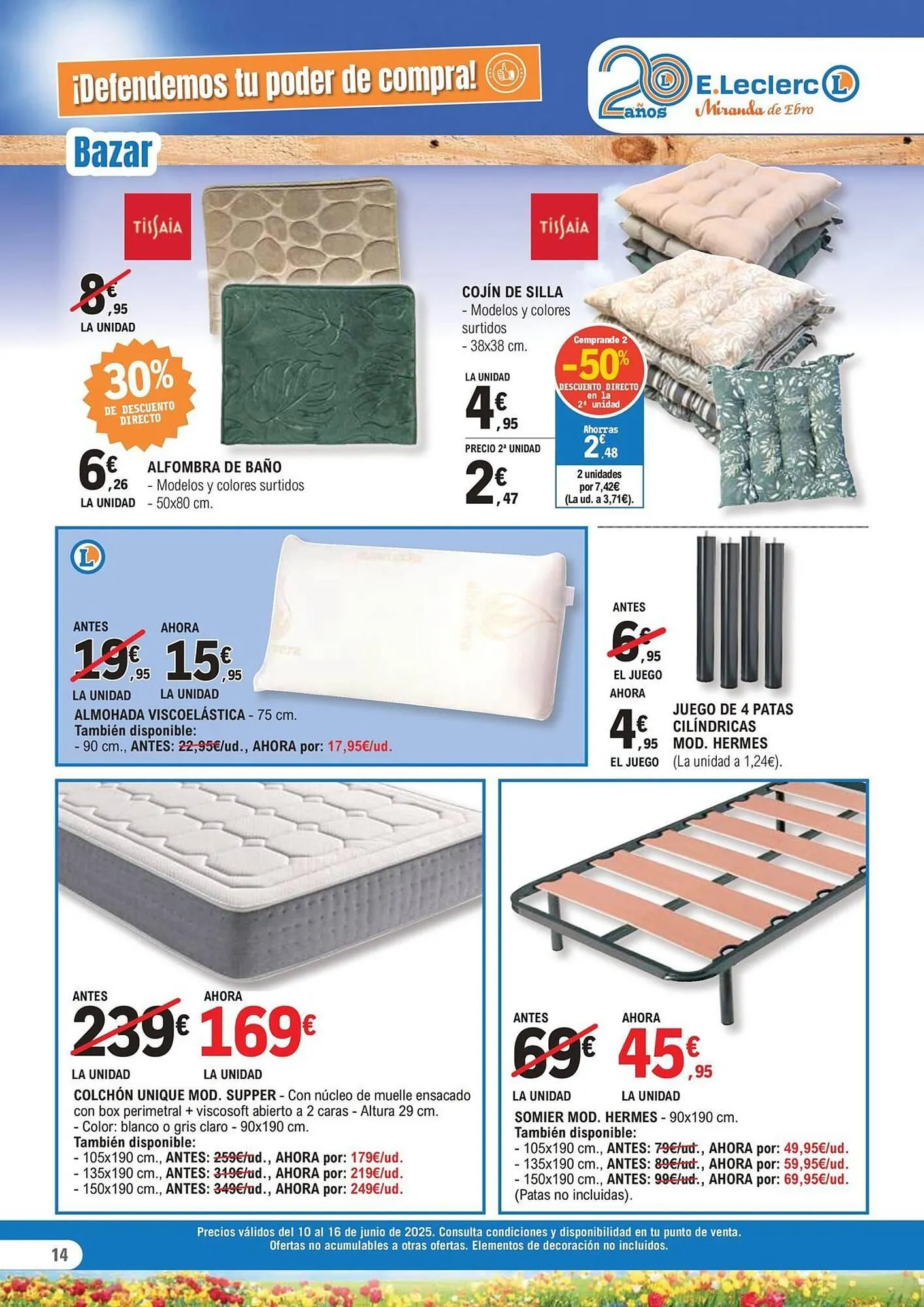 Catálogo de Folleto E.Leclerc 11 de junio al 16 de junio 2025 - Página 14