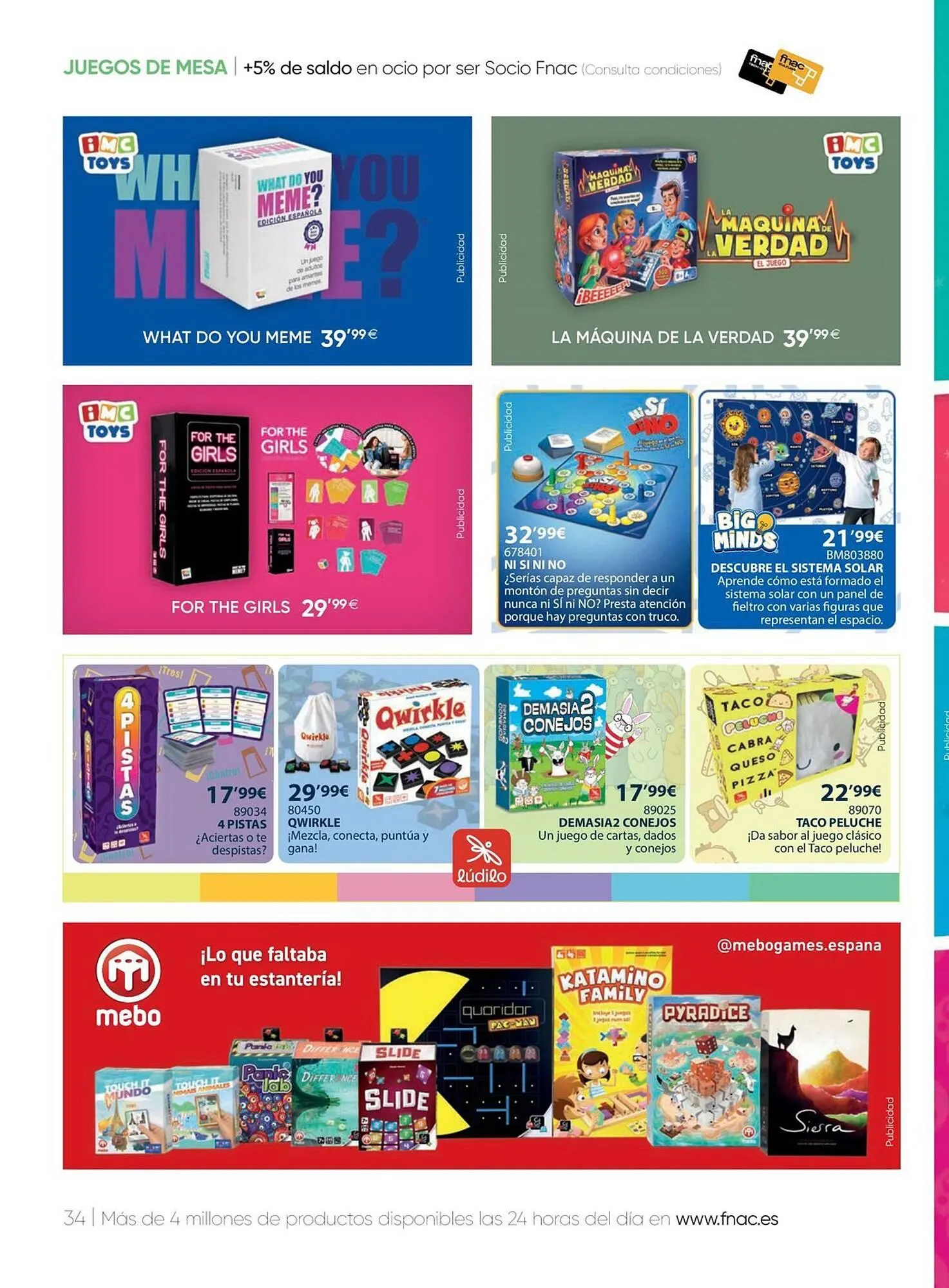 Catálogo de Catálogo Fnac 18 de noviembre al 5 de enero 2026 - Página 34