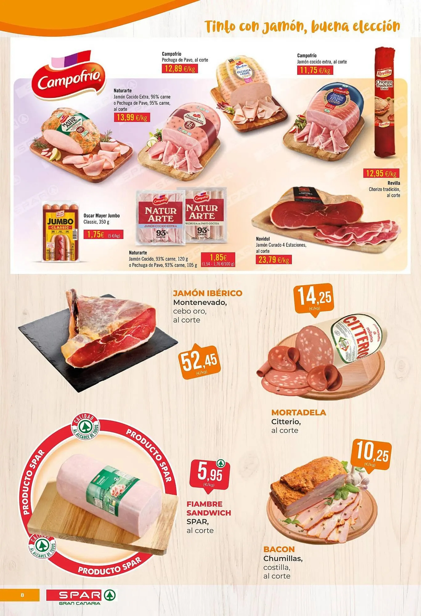 Catálogo de Folleto SPAR Gran Canaria 30 de abril al 14 de mayo 2026 - Página 8