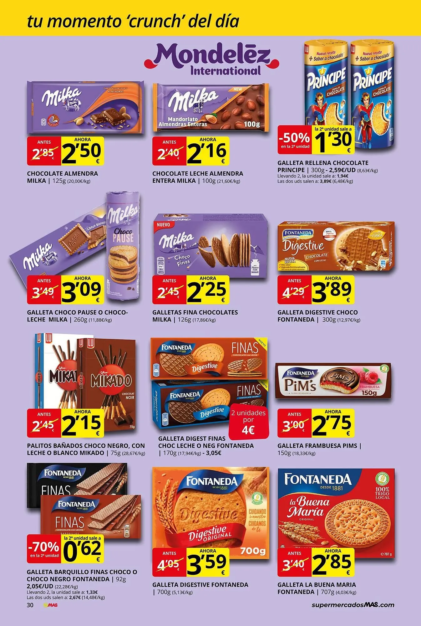 Catálogo de Folleto Supermercados MAS 30 de abril al 28 de mayo 2026 - Página 30