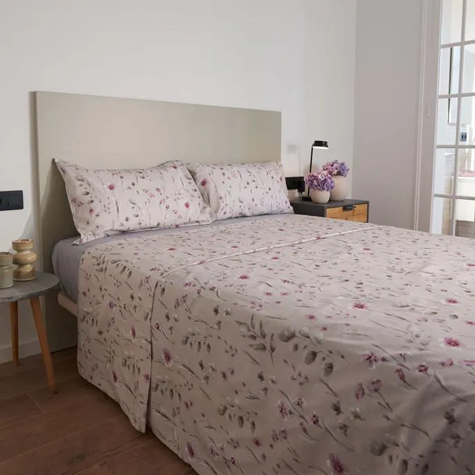 Juego de sábanas Algodón 3 piezas - Wendy