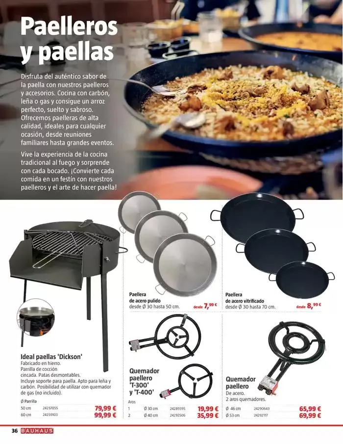 Catálogo de Barbacoas, cocinar al aire libre 8 de mayo al 6 de junio 2025 - Página 36