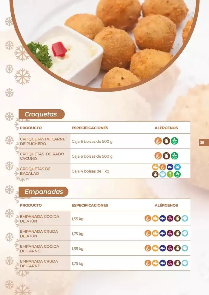 Catálogo de Catálogo de productos congelados 7 de octubre al 31 de diciembre 2024 - Página 29