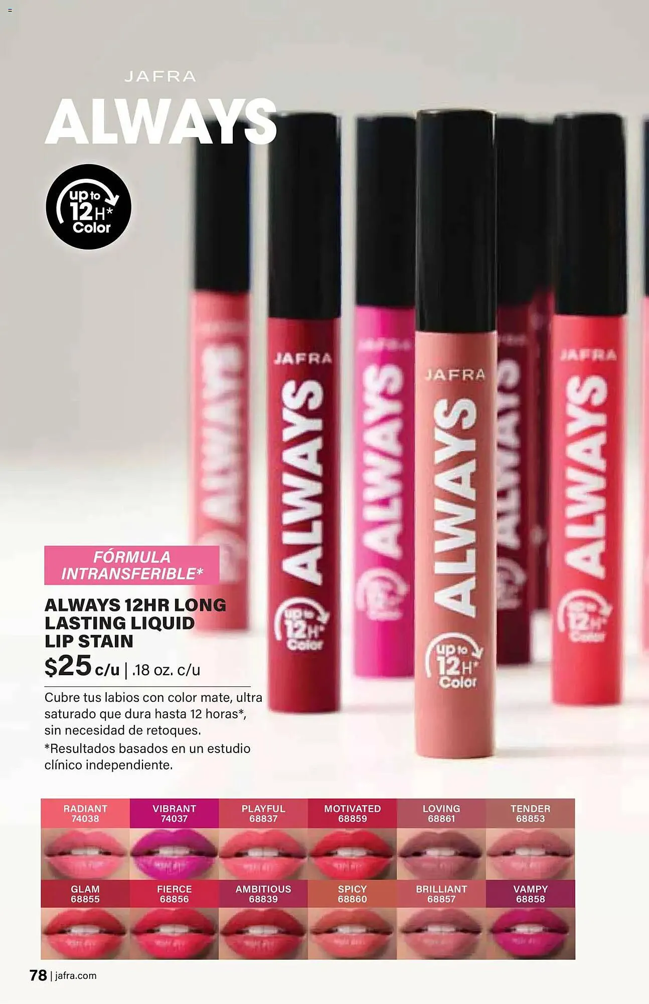 Catálogo de Catálogo JAFRA 1 de febrero al 31 de agosto 2026 - Página 78