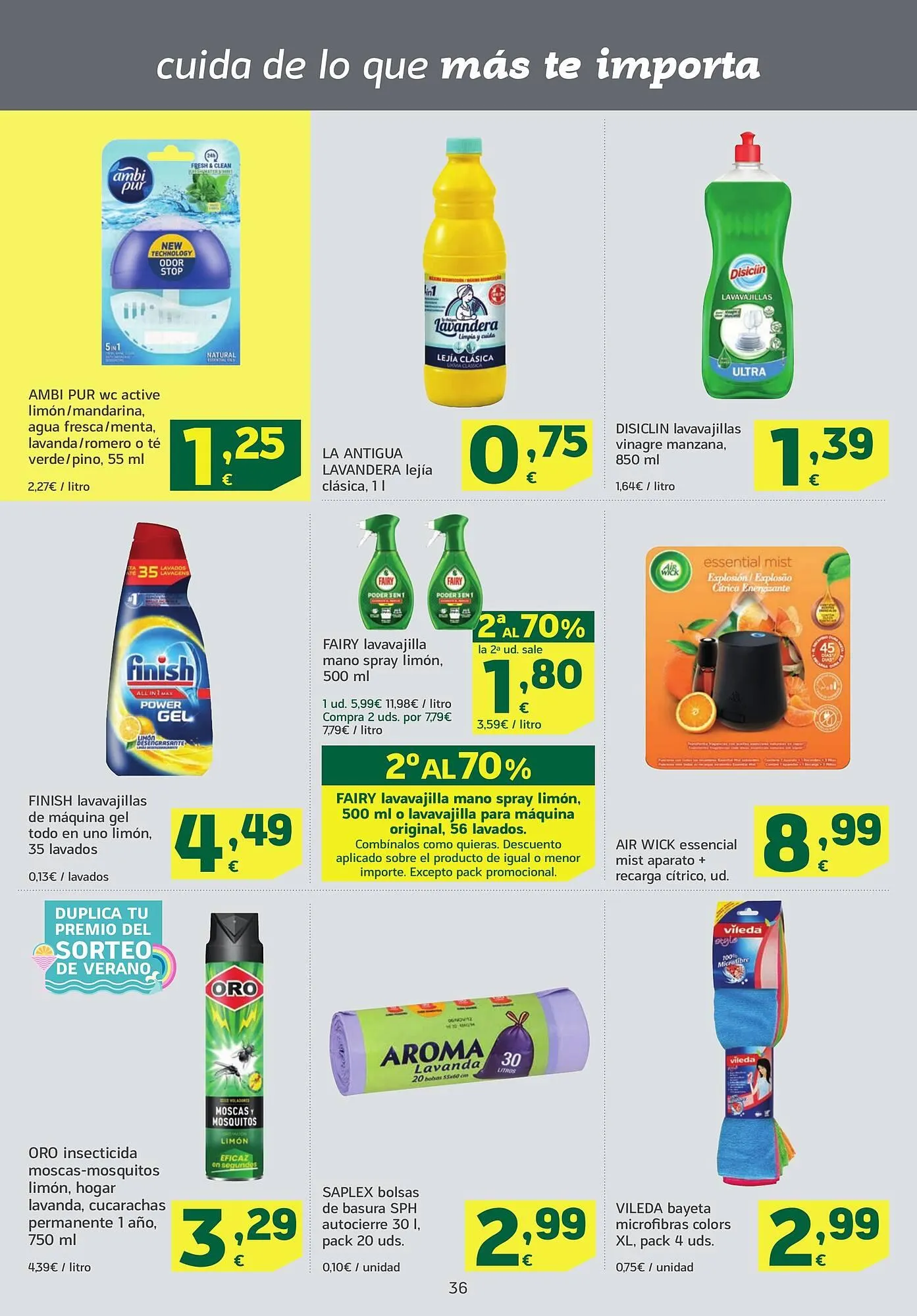 Catálogo de Folleto HiperDino 22 de julio al 7 de agosto 2025 - Página 36