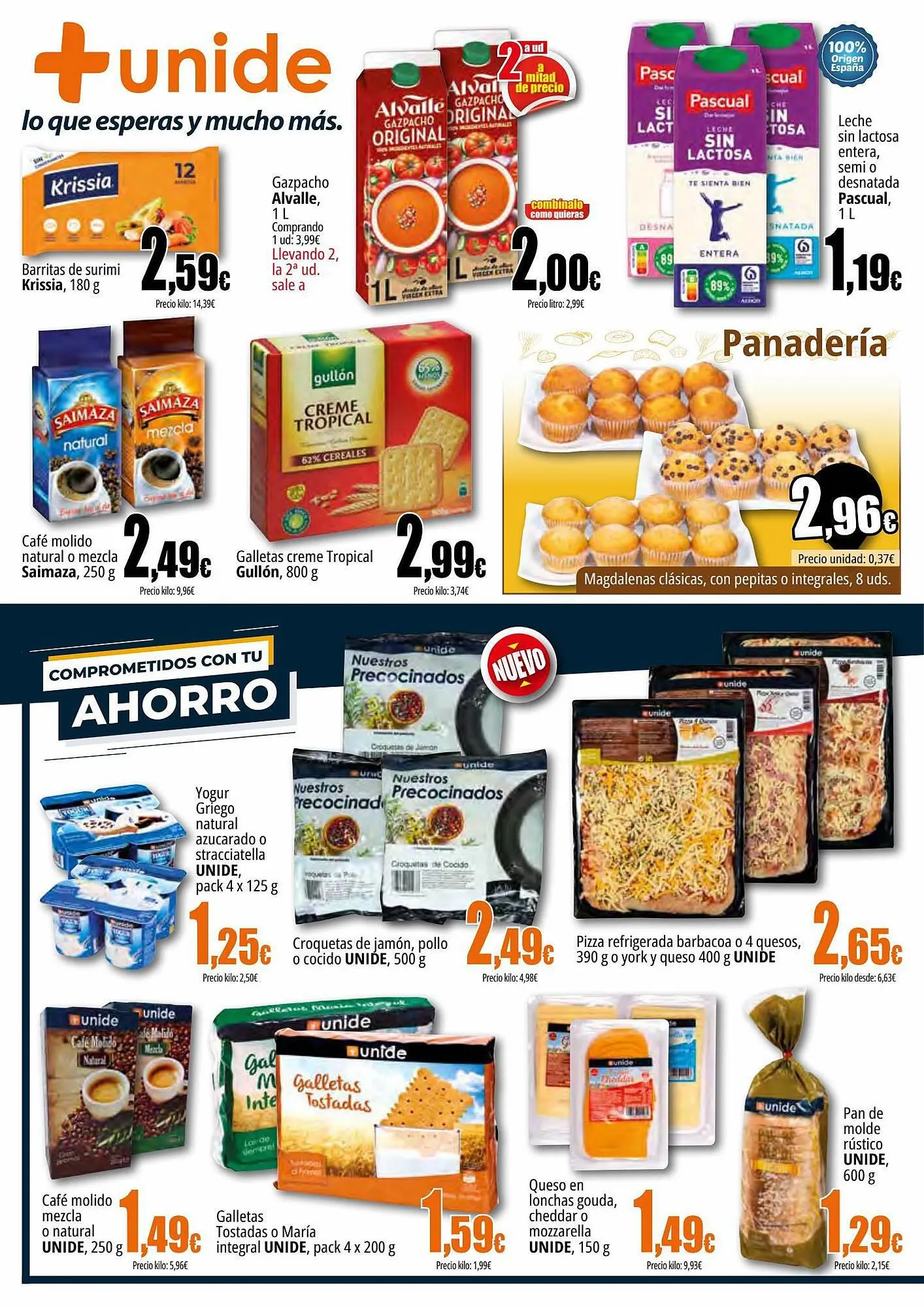 Catálogo de Folleto Unide Supermercados 24 de agosto al 6 de septiembre 2023 - Página 2
